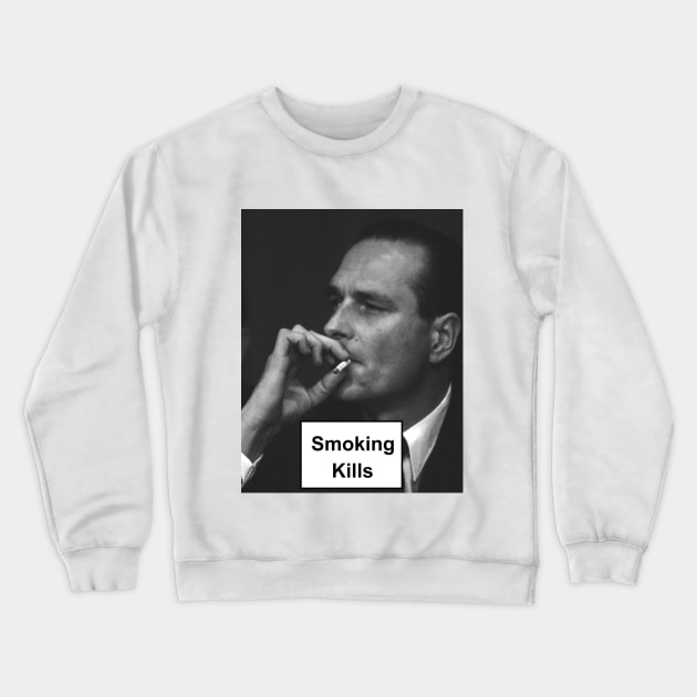 Smoking Kills Crewneck Sweatshirt by elcaballeros
